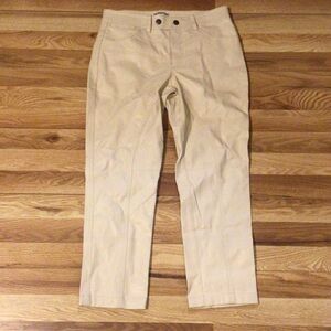 We The Free Beige Cropped Pants